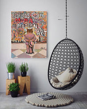 Load image into Gallery viewer, Fearless Cat MOMA