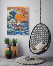 Load image into Gallery viewer, Fearless Cat Surfing