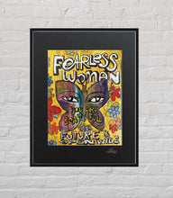 Load image into Gallery viewer, Fearless Woman Future is open wide