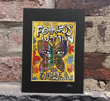 Load image into Gallery viewer, Fearless Woman Future is open wide