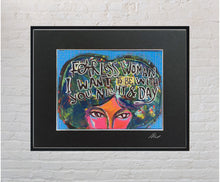 Load image into Gallery viewer, Fearless Woman I want to be with you Night & Day