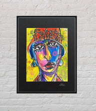Load image into Gallery viewer, Fearless Woman Yellow and Pink cheek