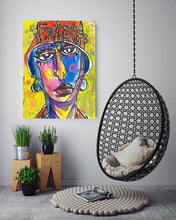 Load image into Gallery viewer, Fearless Woman Yellow and Pink cheek