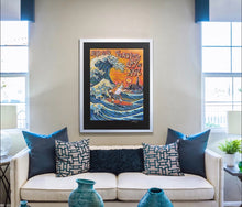 Load image into Gallery viewer, Fearless Cat Surfing