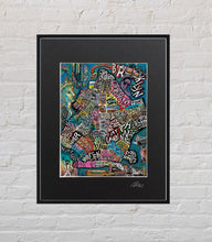 Load image into Gallery viewer, Funky Brooklyn Map