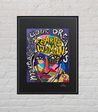 Load image into Gallery viewer, Fearless Woman Make a list of your dream