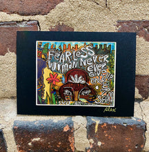 Load image into Gallery viewer, Fearless Woman Never Ever Give Up