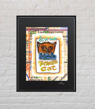 Load image into Gallery viewer, Fearless Cat-Subway map