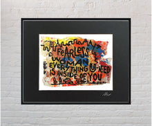 Load image into Gallery viewer, Fearless woman Word