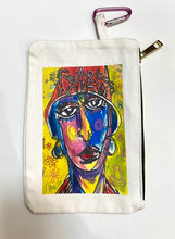 Load image into Gallery viewer, Fearless woman pouch
