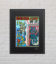 Load image into Gallery viewer, Fearless Cat Peeking
