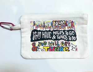 You have mile to go pouch