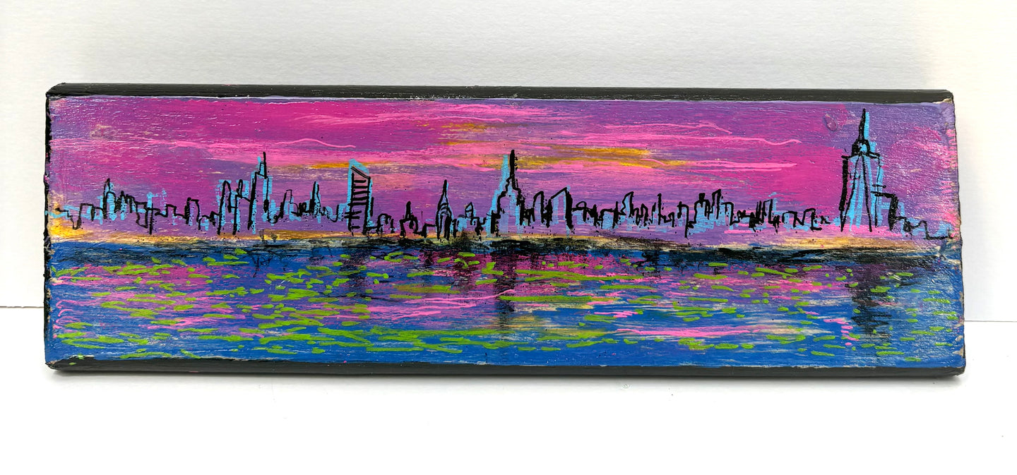 Skyline at night