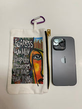 Load image into Gallery viewer, Fearless Woman Keep the promise M size Pouch

