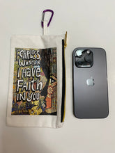 Load image into Gallery viewer, Fearless Woman I have faith in you M size Pouch
