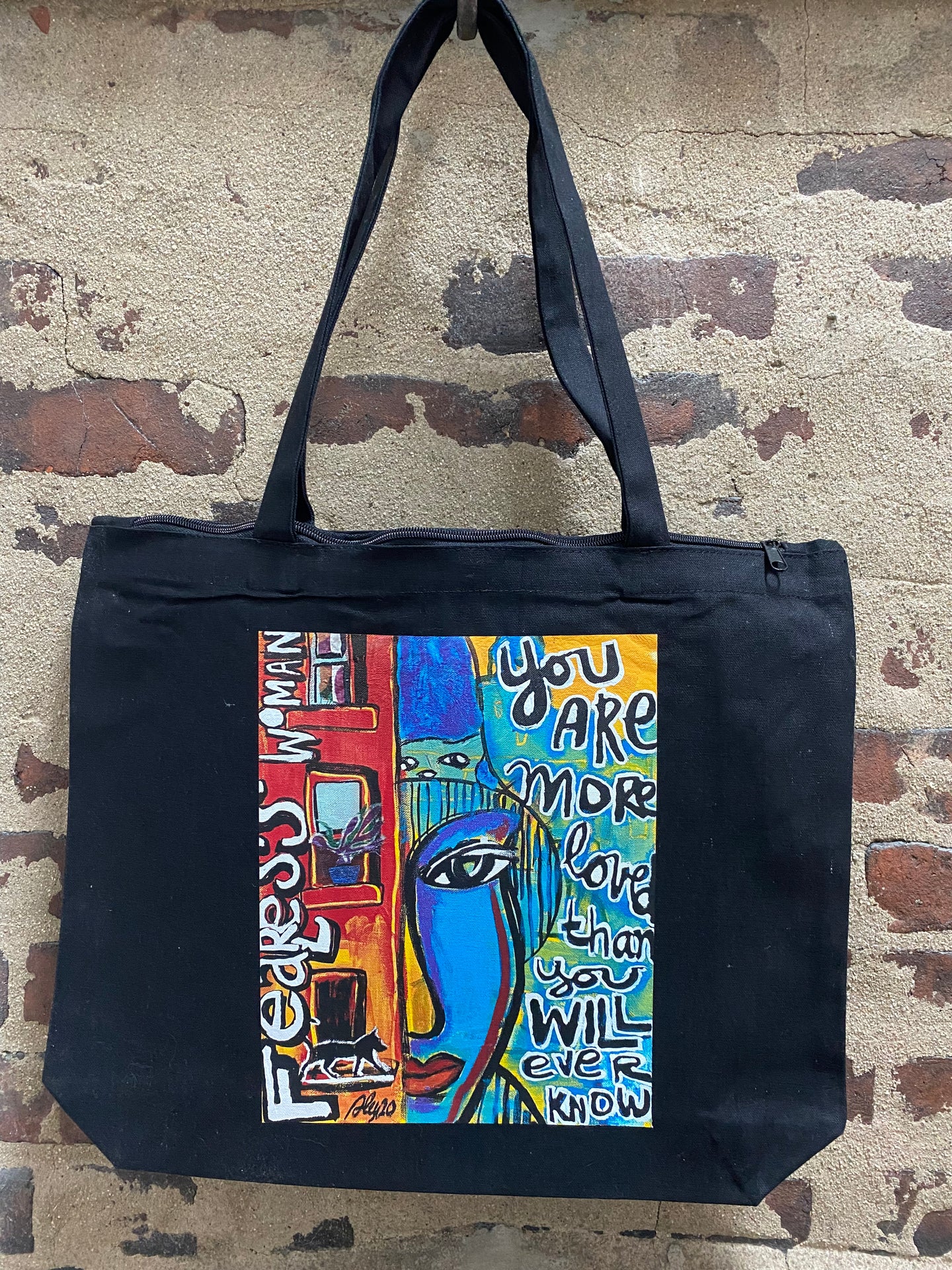 Fearless Woman You are more loved Tote Bag